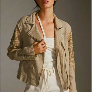 beautiful jacket goldish tan